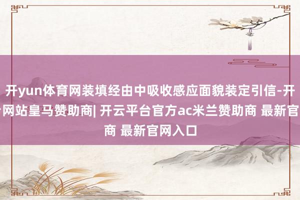 开yun体育网装填经由中吸收感应面貌装定引信-开云平台网站皇马赞助商| 开云平台官方ac米兰赞助商 最新官网入口